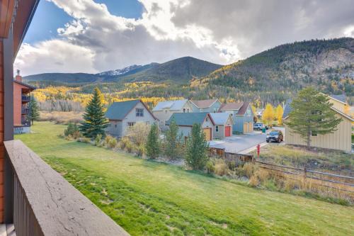 Frisco House | Walkable Frisco Condo: Mtn Views & Shared Hot Tub!