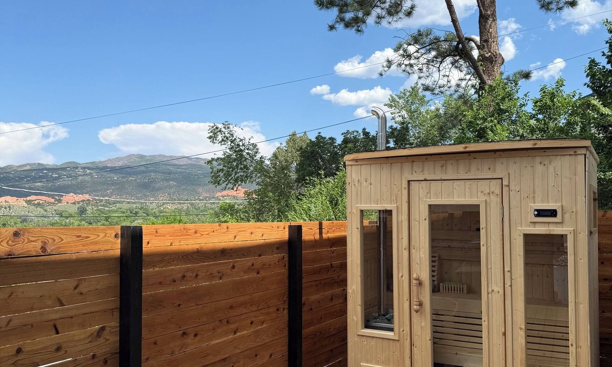 West Colorado Springs Apartment | Warm Winter Gateway Private Sauna w Epic View