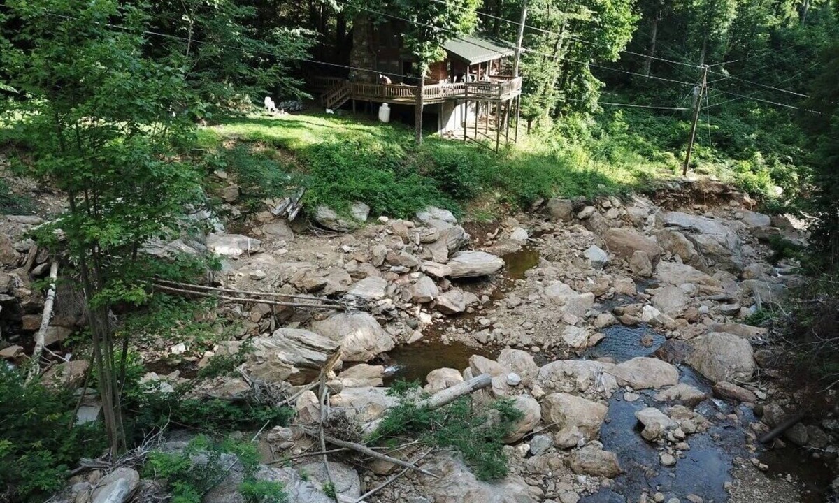 Cattail Creek Cabin | Waterfall Cabin Hikers Dream
