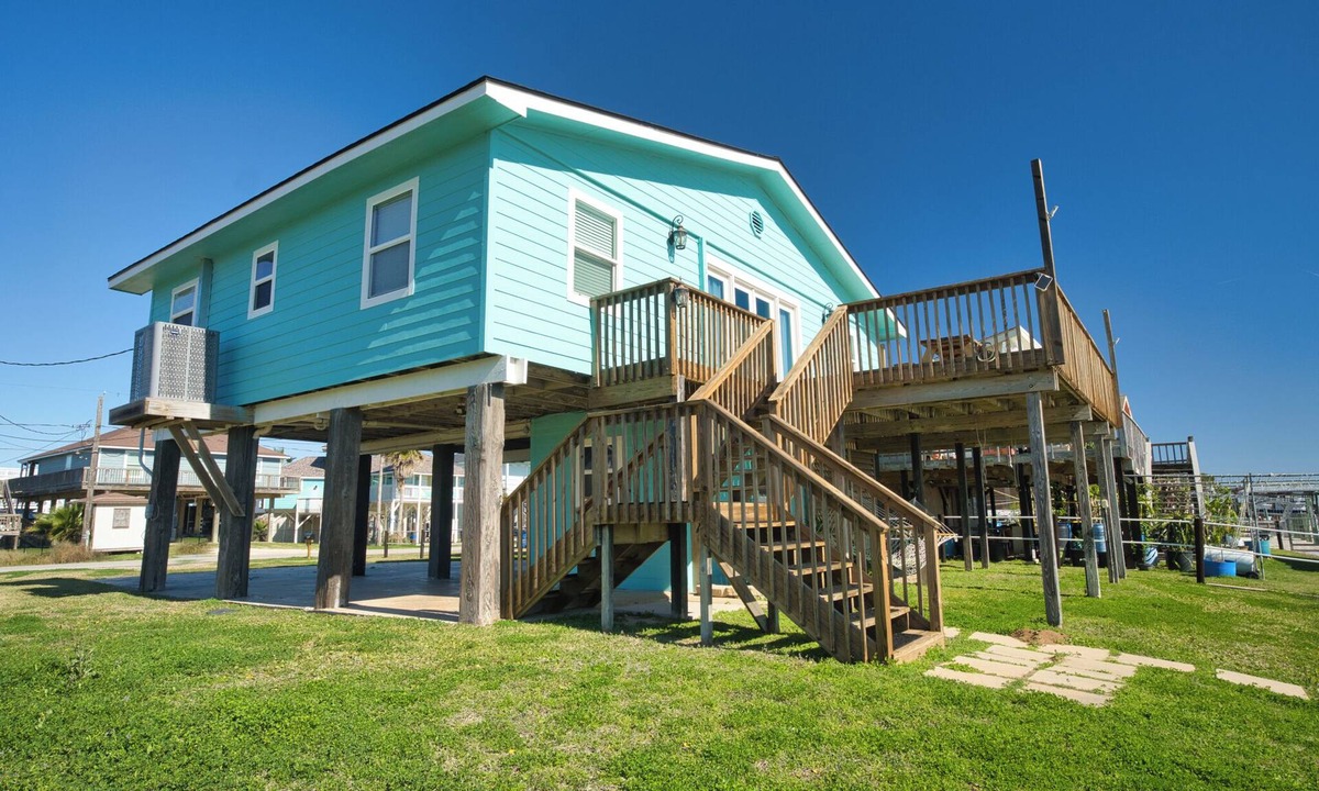 Surfside Beach House | Waterfront 3BR 2BA w private dock, deck, SUPs, hammock