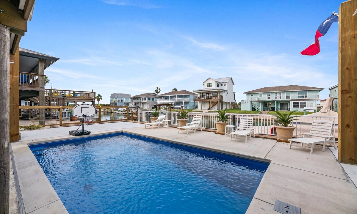 City-by-the Sea House | Waterfront Canal home! Private Pool, Hot Tub, Fishing, Dock your Boat!
