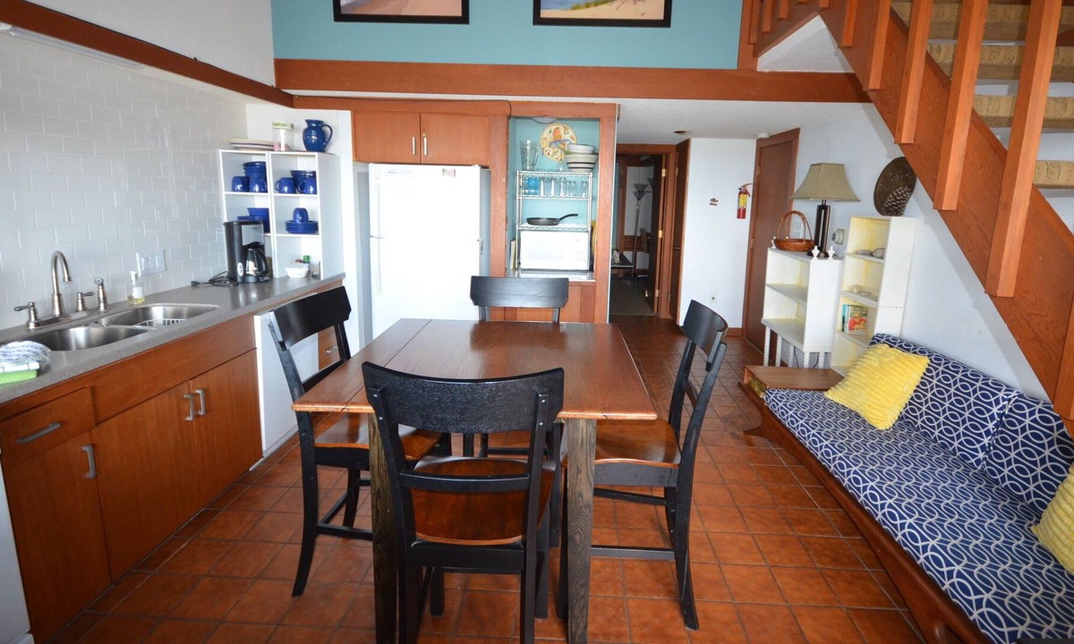 Maple City Condo | Waterfront condo with stunning views in Glen Arbor. Air conditioning.