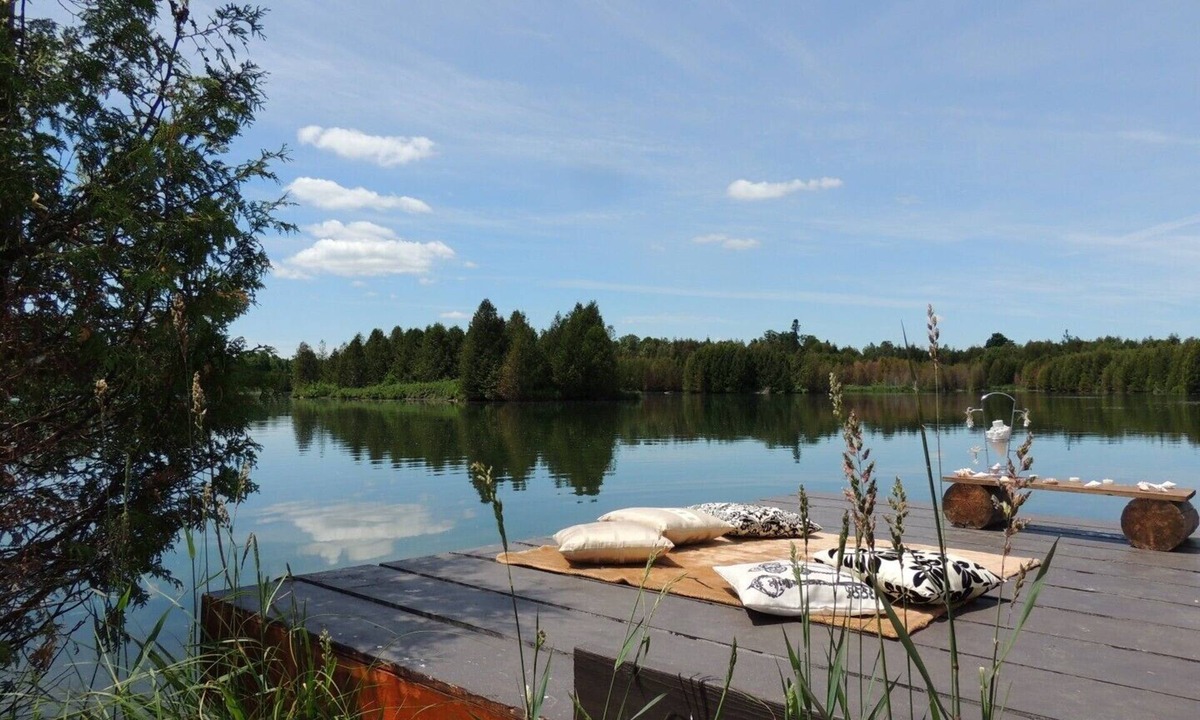 Glen Huron Cabin | Waterfront cozy cabin on private trout lake