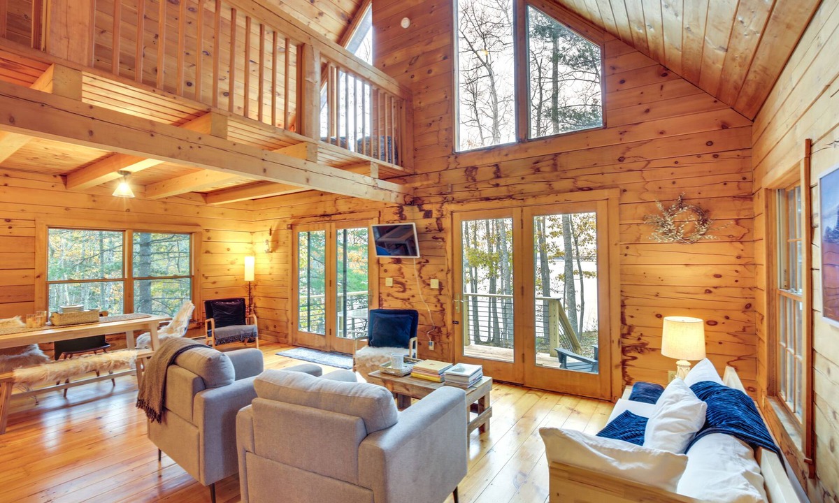 Dresden Cabin | Waterfront Dresden Cabin with Deck + Fire Pit!