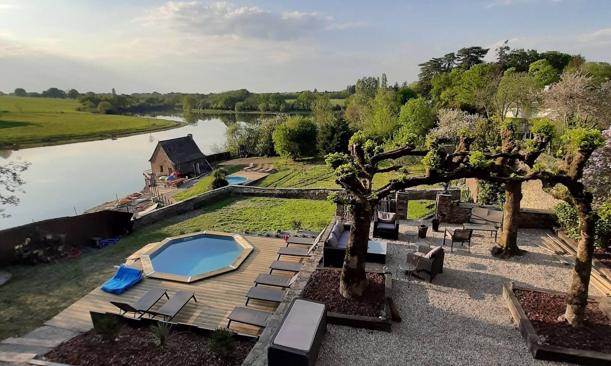 Pouance House | Waterfront family estate Swimming pools, Spa and gym