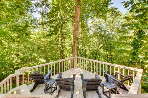 Gainesville House | Waterfront Gainesville Home with Private Boat Dock!