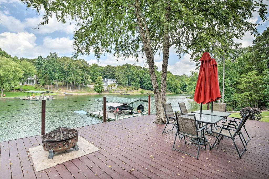 Lake Secession House | Waterfront Getaway with Fire Pit and Game Room!