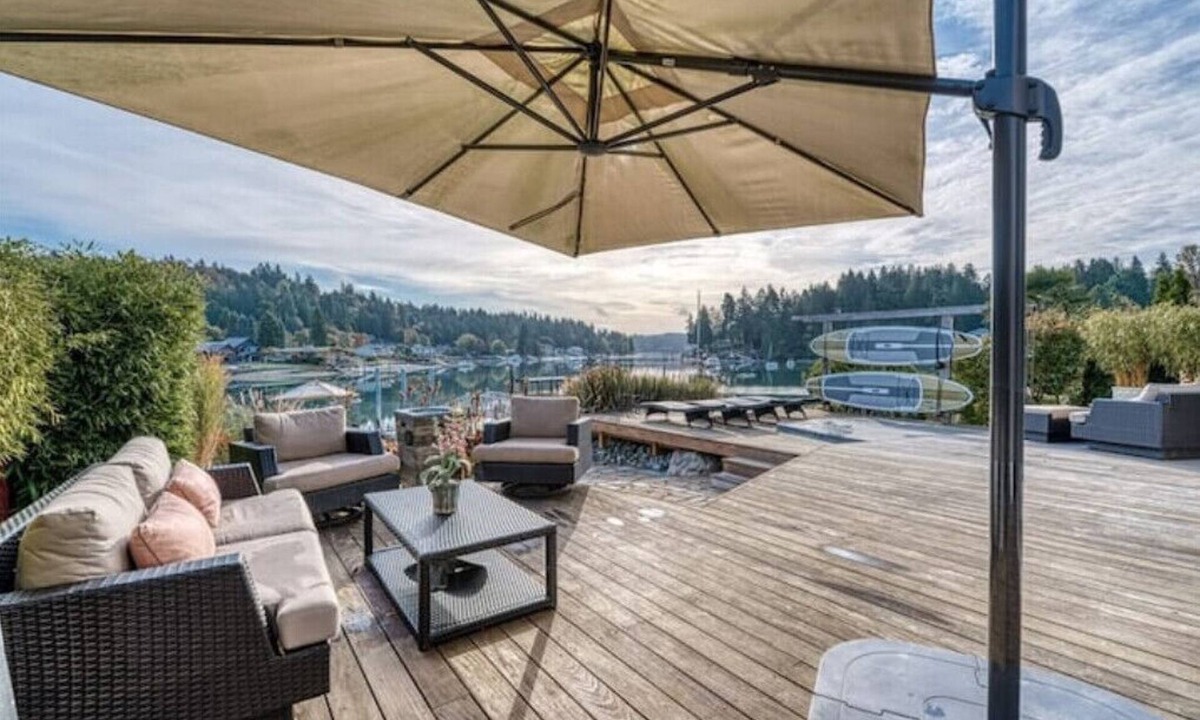 Gig Harbor House | Waterfront high end home-dock, hot tub funnn