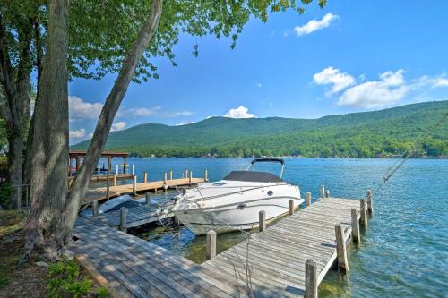 Cleverdale House | Waterfront Home on Lake George with Boat Dock!