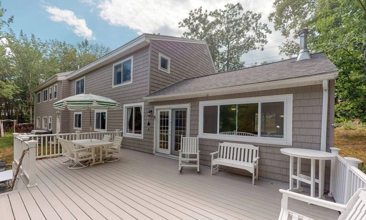 Somesville House | Waterfront home with deck, patio, grill, firepit, Ping-Pong, & WiFi