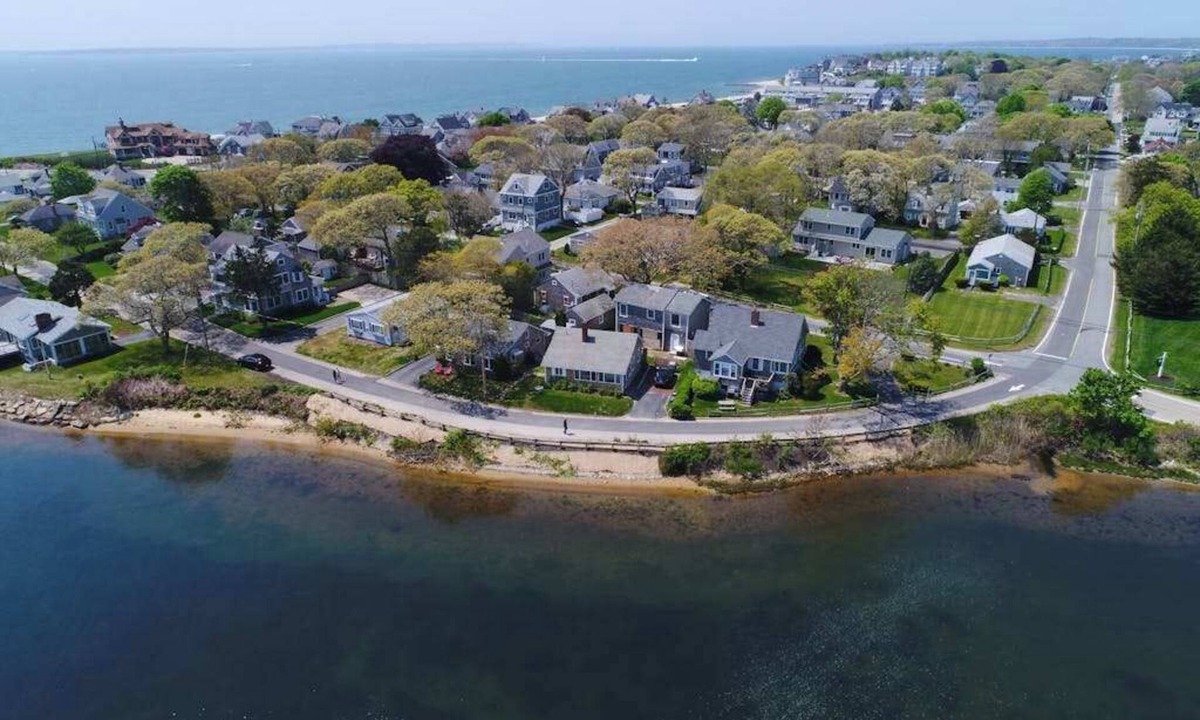Falmouth Heights House | Waterfront home with lake views - walk to Falmouth Heights Beach