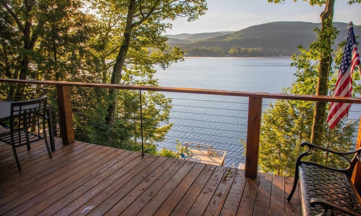 Poultney House | Waterfront lake house with incredible views!