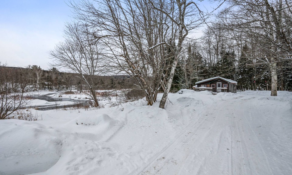 Magalloway Plantation Cabin | Waterfront Maine Cabin w/Deck, Fire Pit & Trails