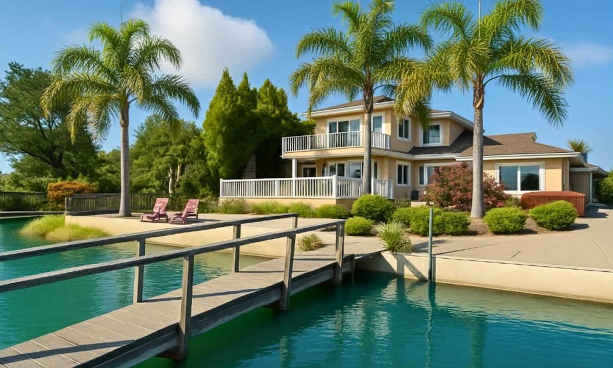 Novato House | Waterfront Oasis with Sunset Views Novato