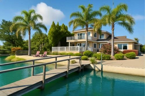 Novato House | Waterfront Oasis with Sunset Views Novato