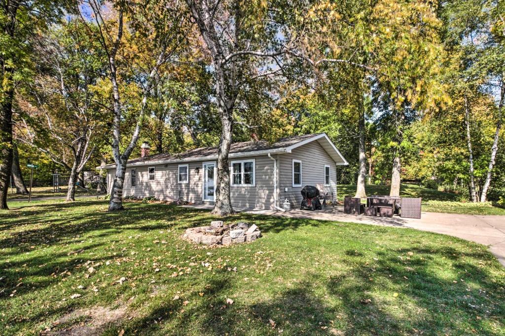 Onamia House | Waterfront Onamia Retreat w/Dock & Fire Pit!