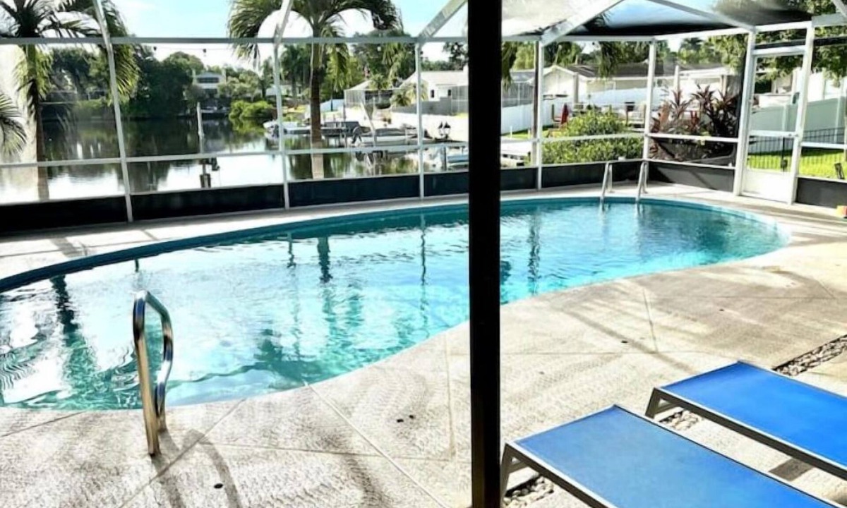 Clearwater House | Waterfront Pool Home - 12PPL 4BR