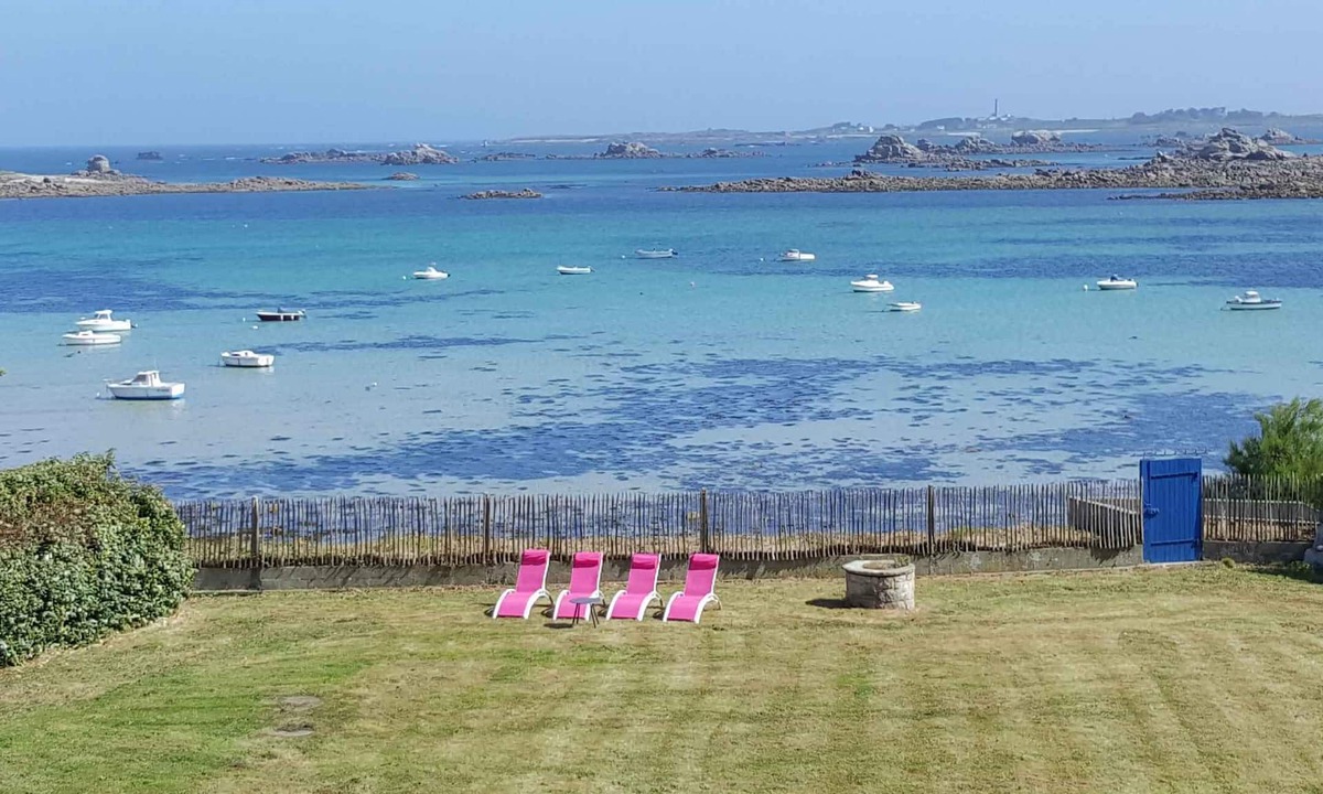 Santec House | Waterfront property with superb views.