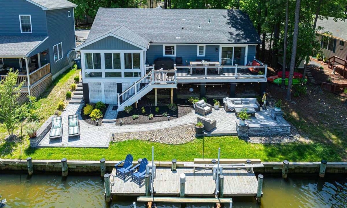 Ocean Pines House | Waterfront Retreat with Boat Dock