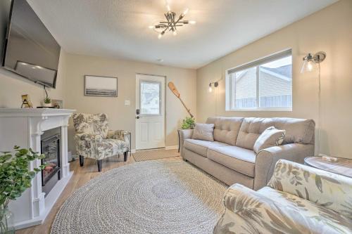 Syracuse House | Waterfront Syracuse Home with Patio and Fire Pit!