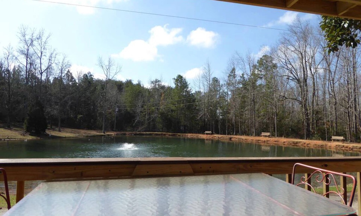 Roebuck RV Rental | Waterfront Tiny House at Pine Ridge Campground. More info in description.