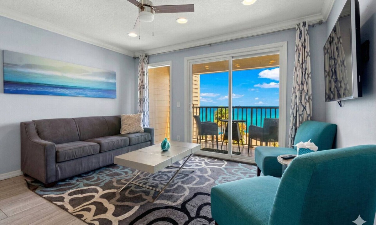 Rocky Point Apartment | Waterfront view, Heated Pool, Private Balcony