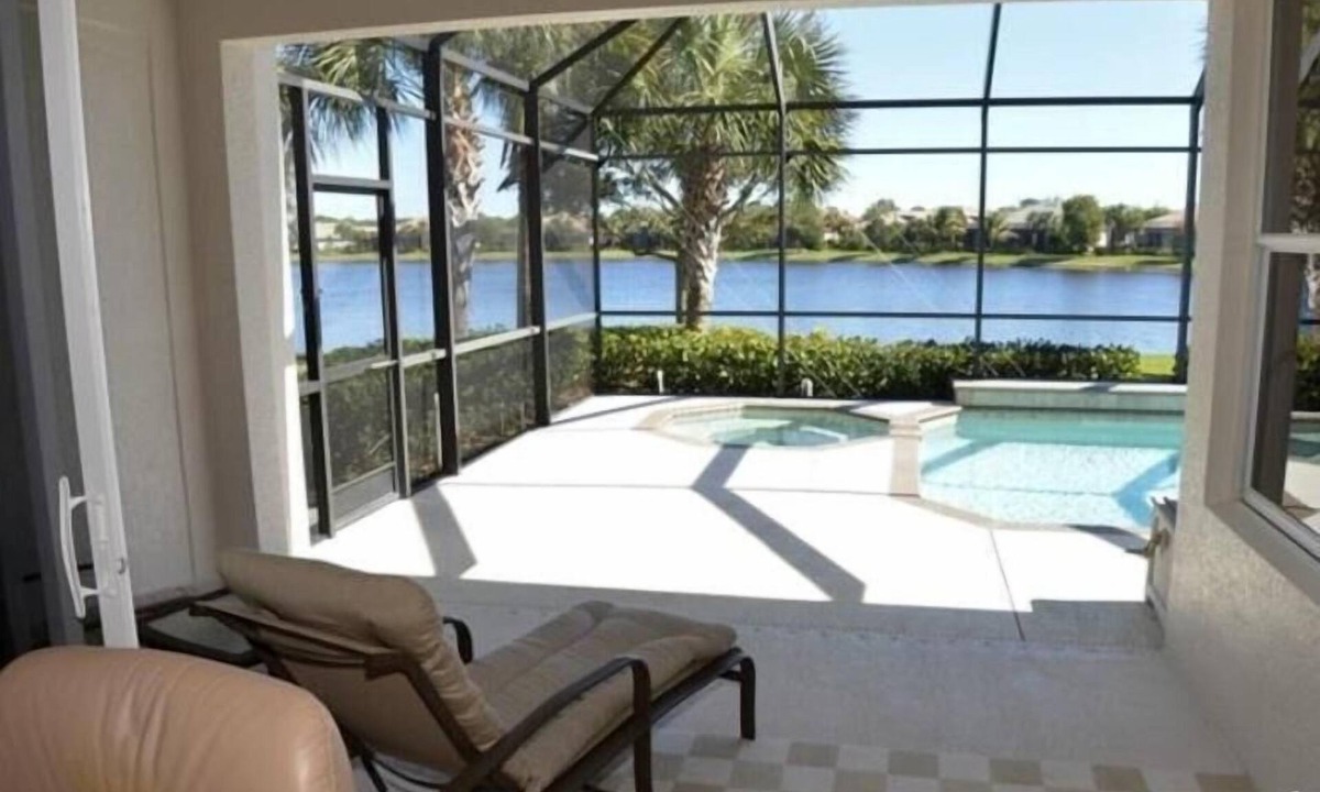 Riverwood Condo | Waterfront View with Private Pool in Gated Golf Community