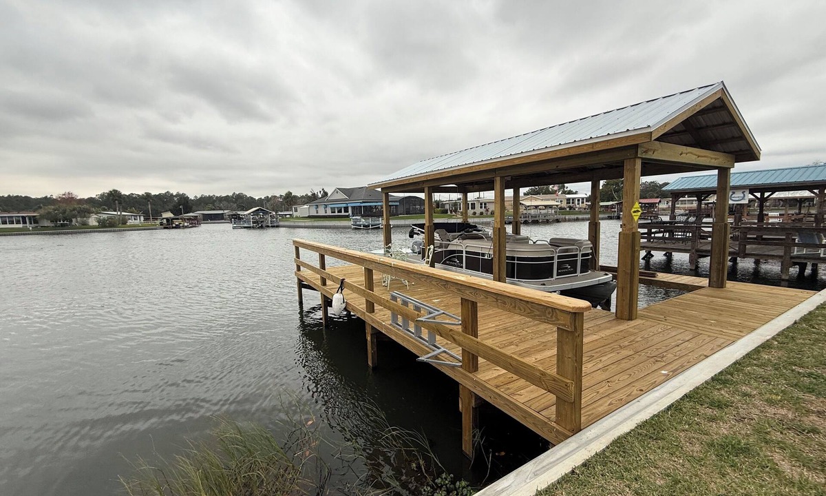 Tavares House | Waterfront Views from Inside Home, Screened Porch & Private Deck