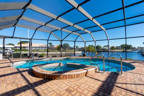 Punta Gorda House | Waterfront Villa with Heated Pool & Spa