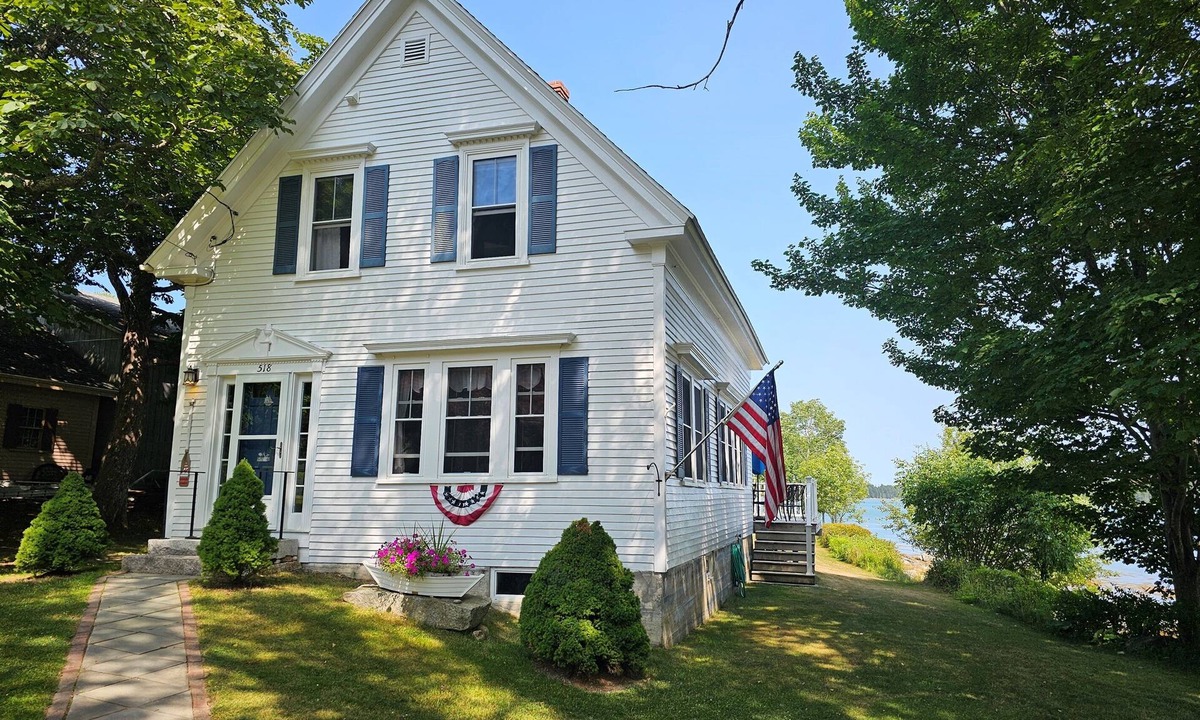 Deer Isle House | Waters Edge- Oceanfront Farmhouse in Deer Isle