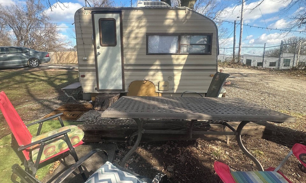North Kansas City House | Welcome Scantlin's Glamping Camper.