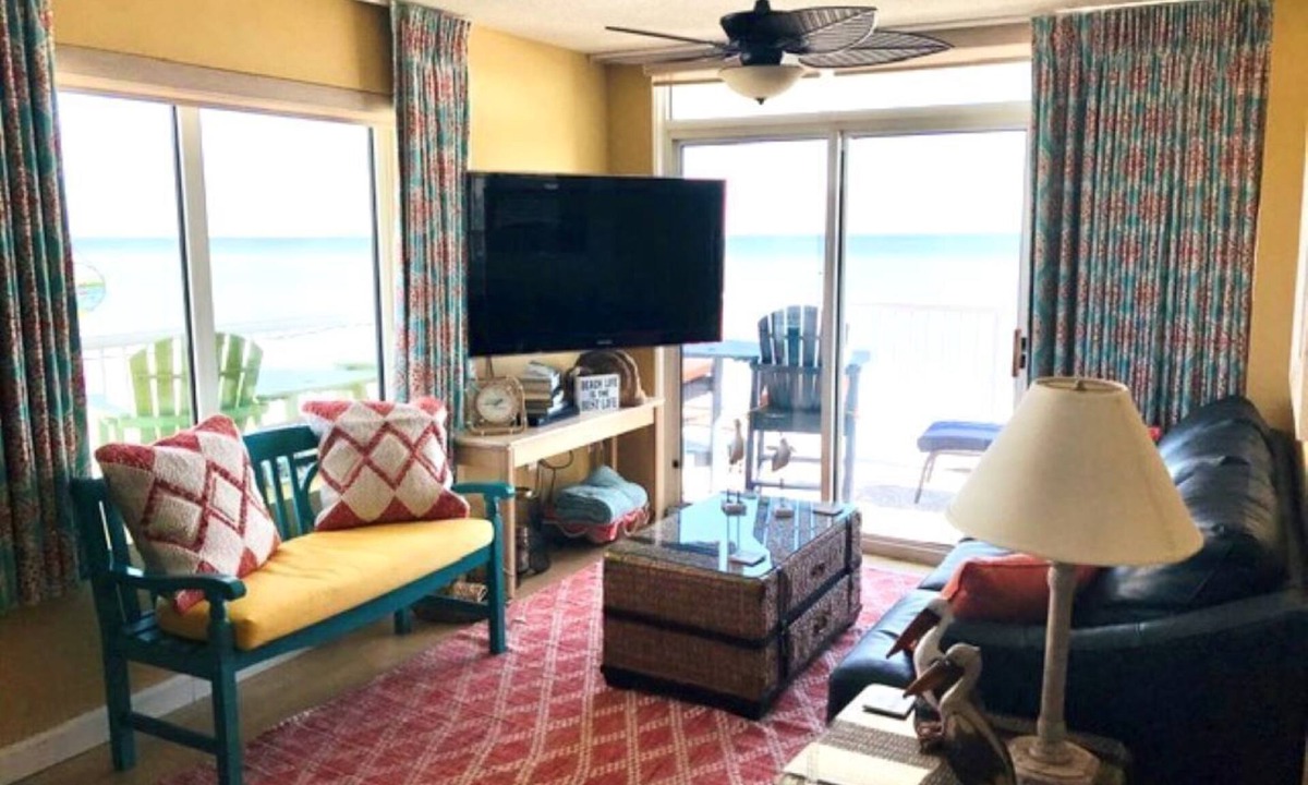 Arcadian Shores Condo | Welcome to Mimi's Place!nStunning, direct ocean front condon3 Bedroom/2 Bath