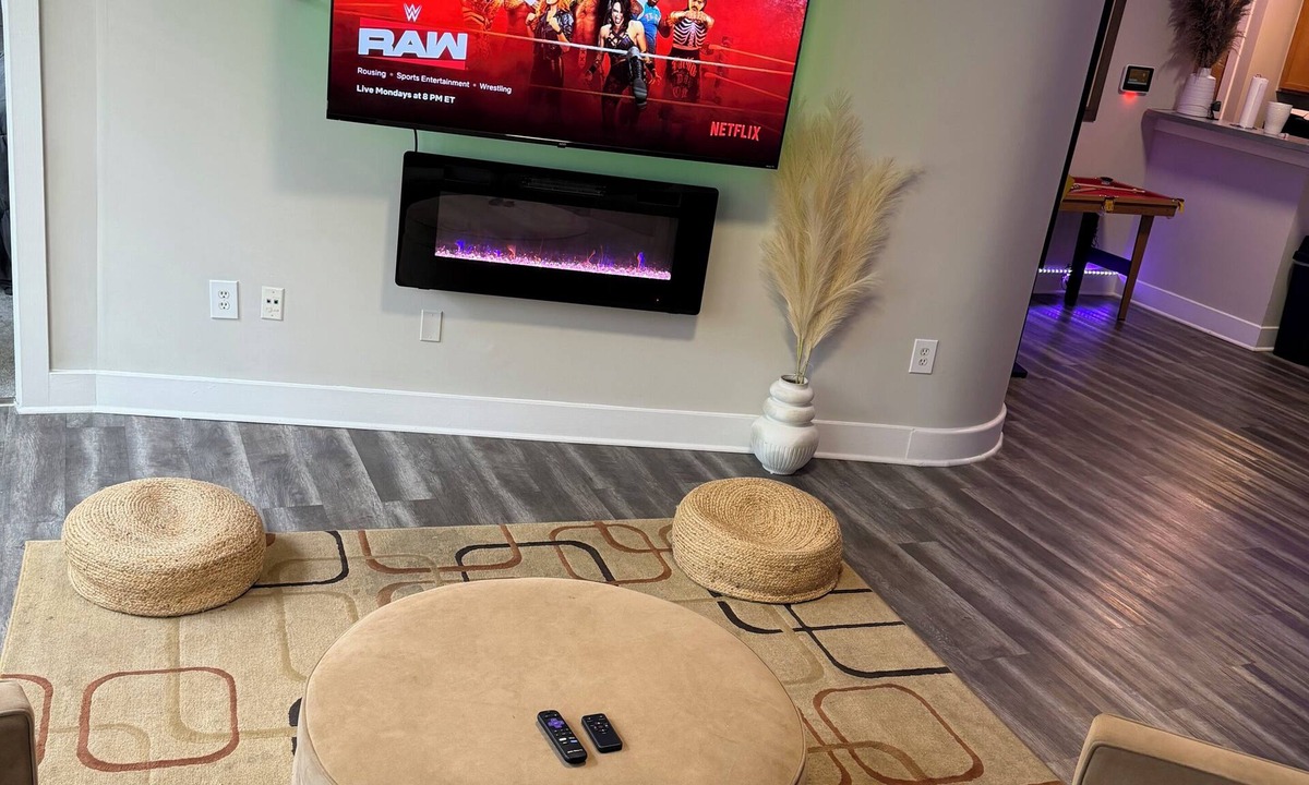 Castleberry Hill Apartment | Welcome to your fun 2BR/2BA arcade loft—relax, play, and enjoy your stay!