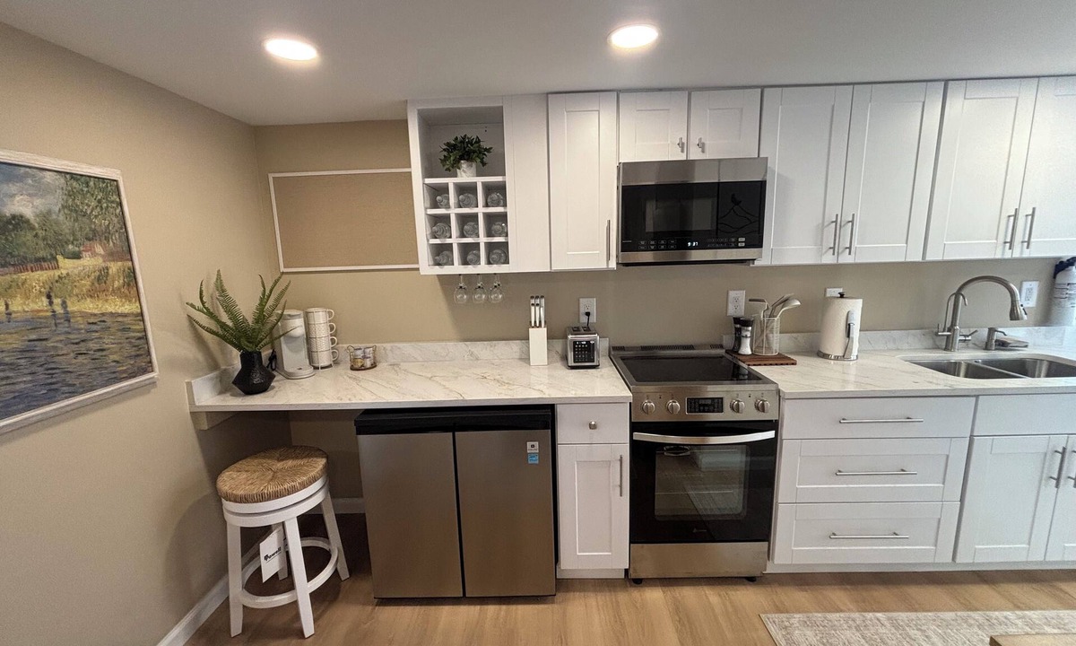 Delanco Apartment | Welcoming studio with AC in charming Delanco