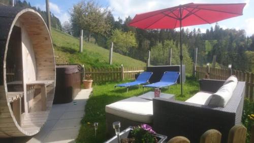 Rueggisberg Apartment | Wellness Oase - Privater Whirlpool & Sauna