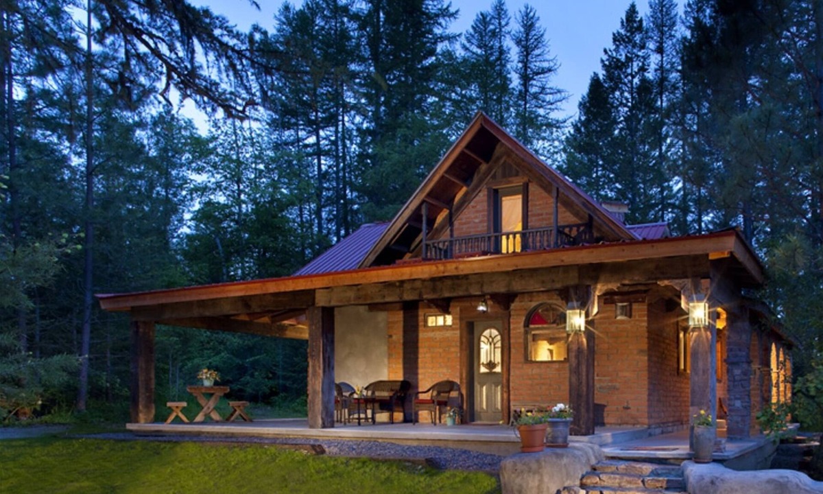 West Glacier House | West Glacier Adobe House