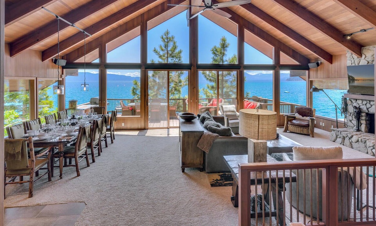 Meeks Bay House | West Shore Lakefront with Stunning Panoramic Views