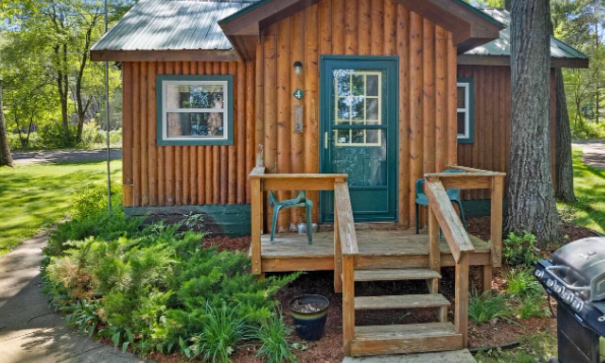 Gaylord Cabin | "West View Cabins" on Ostego Lake - Cabin #4 - Waterfront and on Trail 7