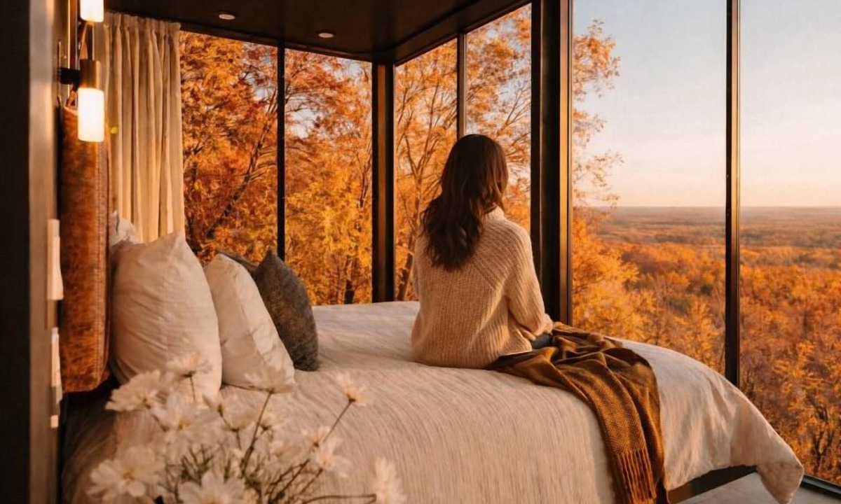 Octavia House | Whisper Mountain Glass House! Steam Shower-Couples Tubs-Bidet-Panoramic Views