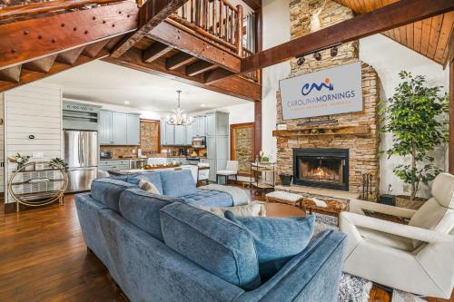 Mountain Air House | Whispering Falls Cabin by Carolina Mornings