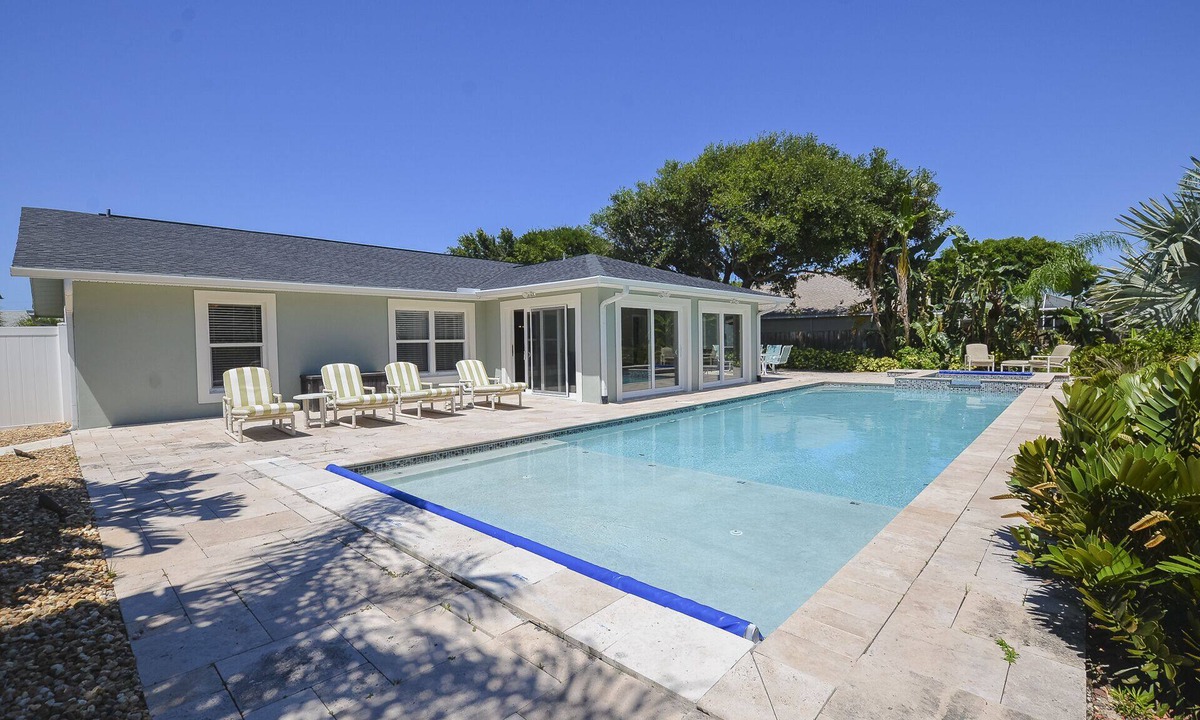 Oceanside Village House | Whispering Palms - Beach-Side Pool Home