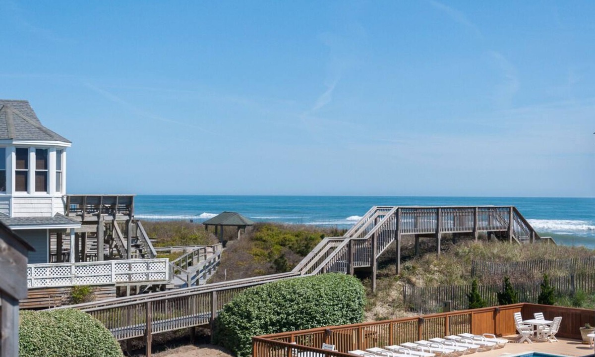 Nags Head House | Whispering Sands #1: Ocean Views, Shared Pool