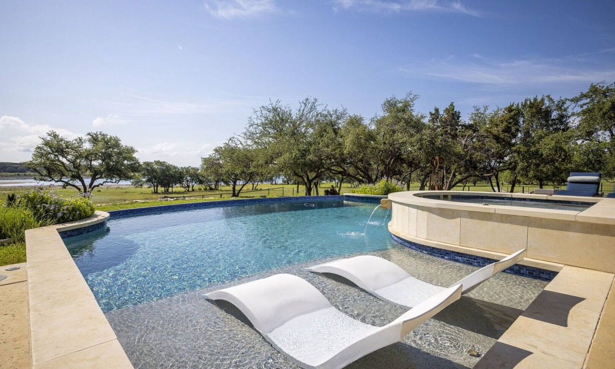 Canyon Lake House | Whispering Waters - Lakefront Luxe, Pool + Hot Tub + Fire Pit + Outdoor Kitchen + 2 Master Suites