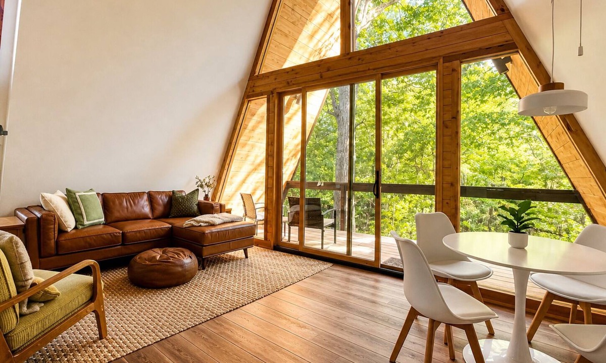 Rogers House | White Oak Haven-Cozy Forest A-frame near Bentonville