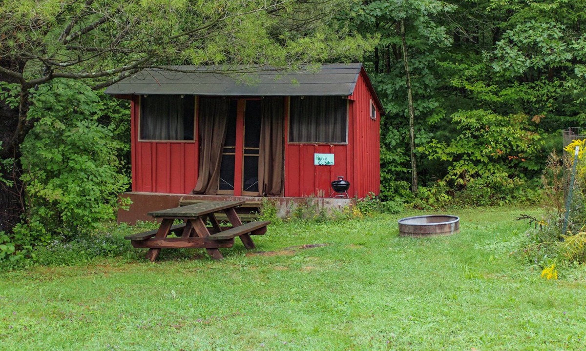 Etna Cabin | White Pine Rustic Camping Cabin