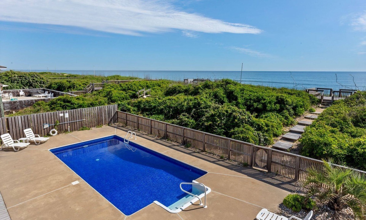 Southern Shores House | Who's On First: Oceanfront, Pool, Theater, Elevator