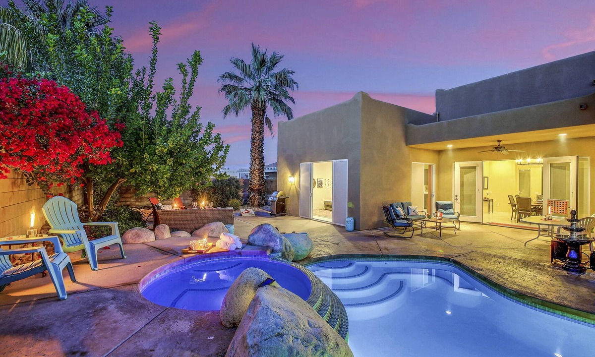Palm Desert House | Wild Rose: Pool, Spa, Large Private Yard, CornHole