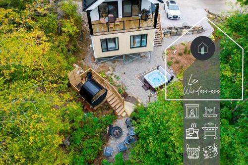 Sainte-Beatrix Ski Chalet | Windermere UK Inspired Thermal Escape SPA SAUNA