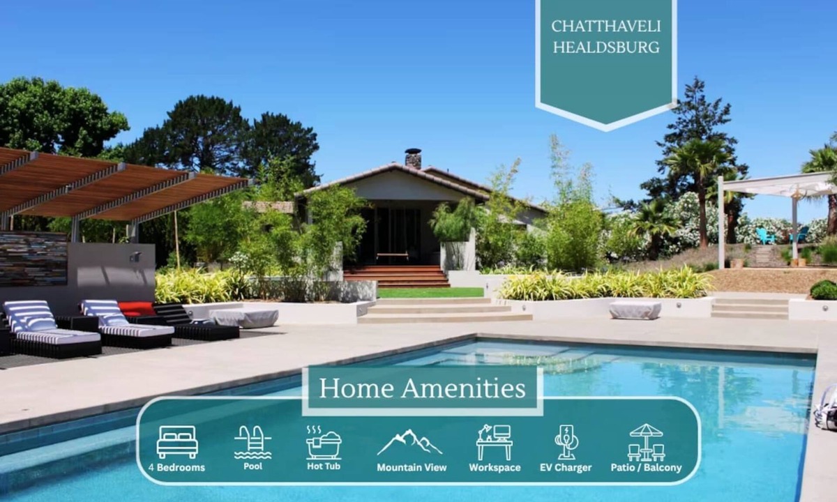 Windsor House | Wine Country Gem | Pool | Hot tub | BBQ