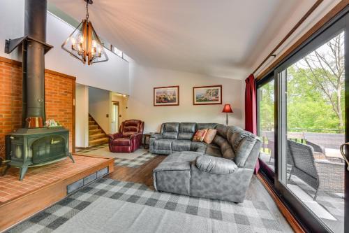 Bassett House | Wisconsin Vacation Rental Retreat w/Deck